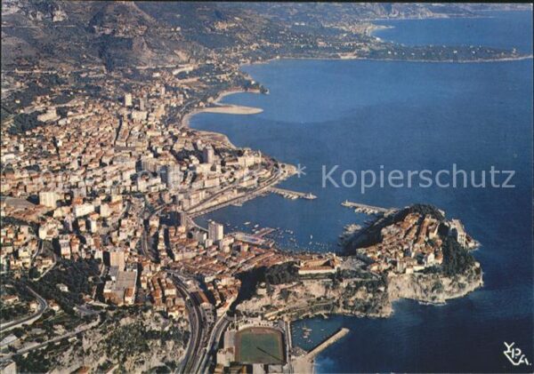 Monte-Carlo Fliegeraufnahme