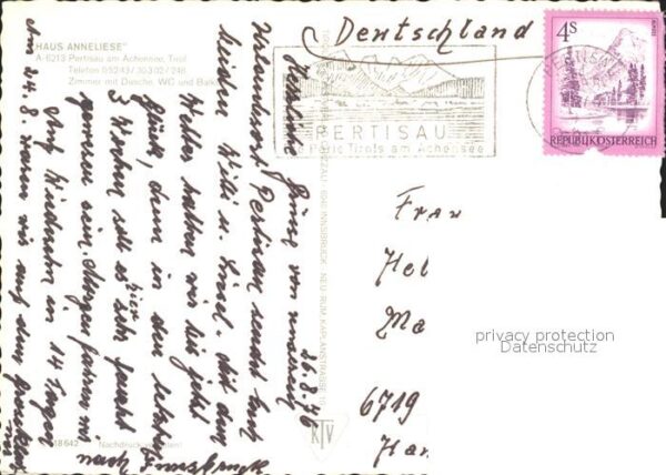 Pertisau Achensee Haus Annelise – Bild 2