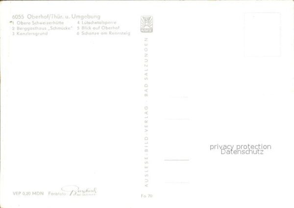 Oberhof Thueringen Schweizer Hütte Berggasthaus Schmücke S – Bild 2