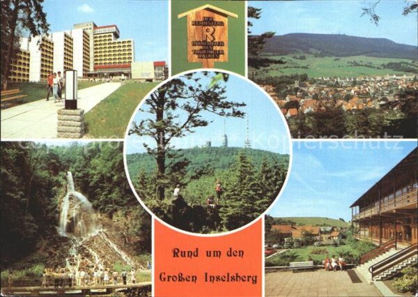 Inselsberg Schmalkalden Trusetaler  Wasserfall Thüringenbaude