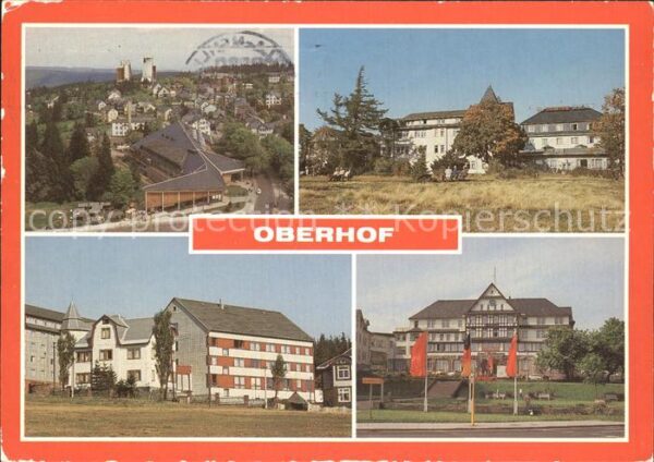 Oberhof Thueringen Interhotel Panorama FDGB- Erholungsheim