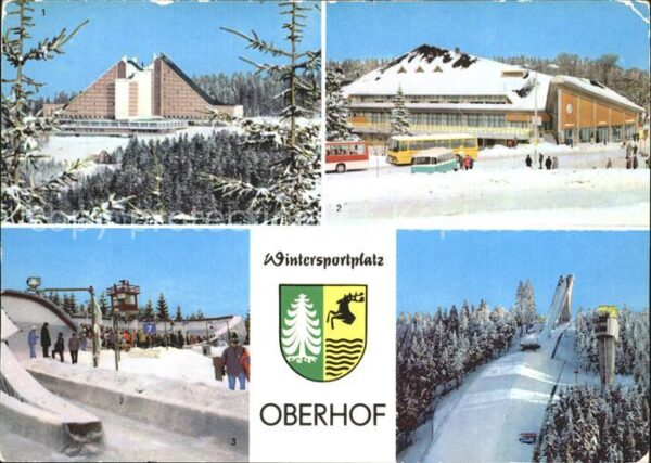 Oberhof Thueringen Interhotel Panorama Grossgaststätte Obe