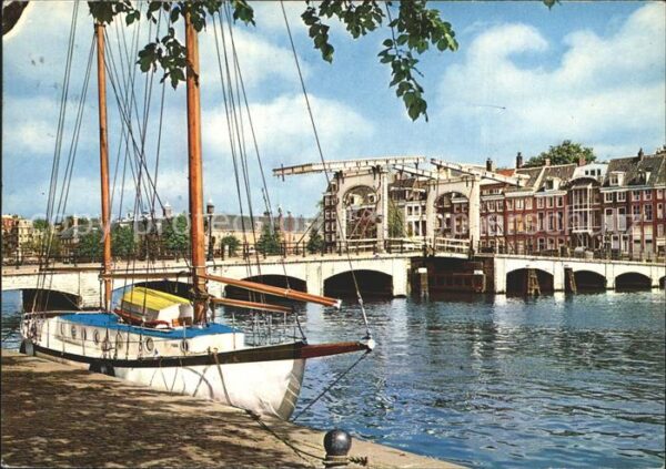 Amsterdam Niederlande Magere Brücke Amstel