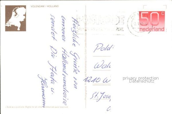 Volendam Tracht Hafen – Bild 2