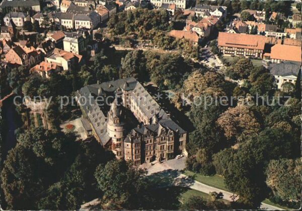 Detmold Residenzschloss Fliegeraufnahme