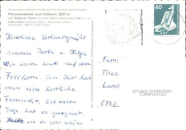 Fellhorn Allgäuer Alpen Fellhornbahn – Bild 2