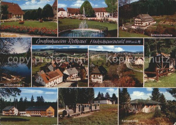 Grafenhausen Schwarzwald Schlüchtmühle Ferienhaus Schlüchtsee