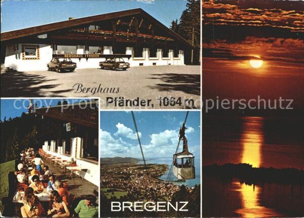 Bregenz Vorarlberg Berghaus Pfänder