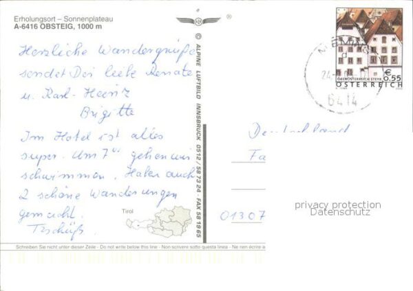Obsteig Tirol Stadtansicht – Bild 2