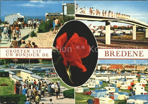 Bredene Campingplatz Brücke