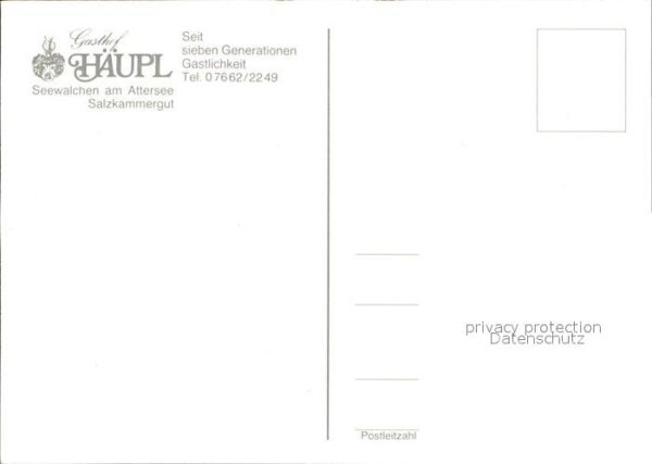 Seewalchen Attersee Gasthof Häupl – Bild 2