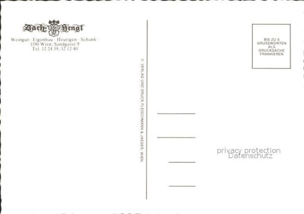 Grinzing Wien Bach- Hengl – Bild 2