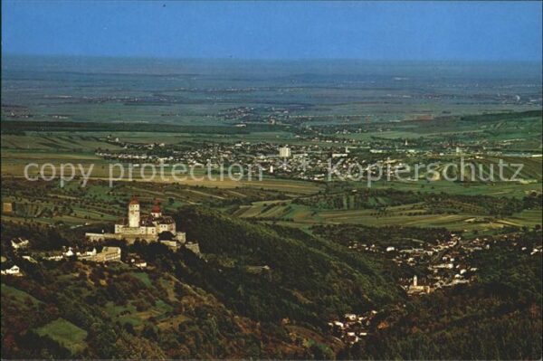 Forchtenstein Blick vom Rosaliengebirge