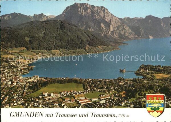 Gmunden Salzkammergut Traunsee Traunstein