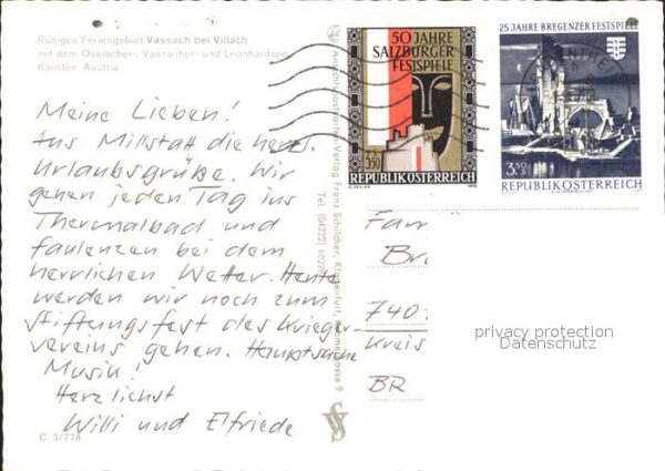 Villach Kaernten Vassach Ossiachersee Leonhardsee – Bild 2