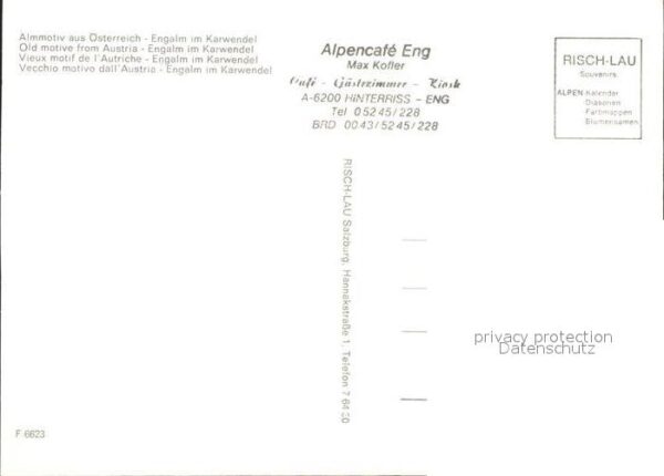 Engalm Almmotiv Rinder Brunnen – Bild 2