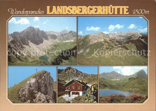 Landsbergerhuette Lachenspitze Schochenspitze Lachensee