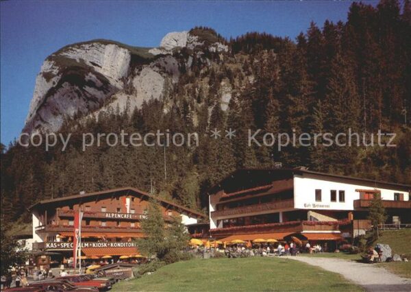 Hinterriss Tirol Alpencafe Eng