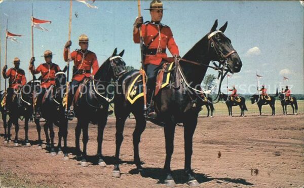 Polizei Royal Canadian Mounted Police Musical R