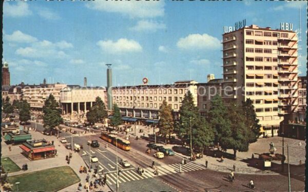 Strassenbahn Rotterdam Coolsingel Boulevard