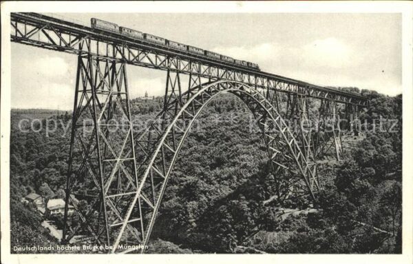 Bruecken Bauwerke Müngsten Eisenbahn