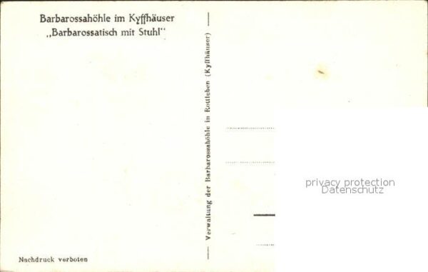 Hoehlen Caves Grottes Barbarossahöhle Kyffhäuser Barbarossati – Bild 2