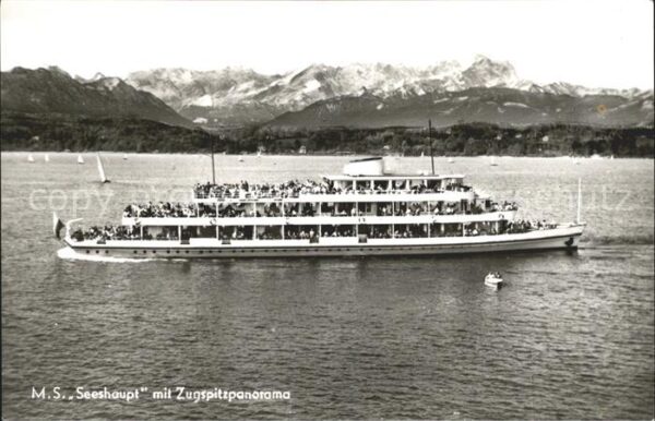 Motorschiffe M.S. Seeshaupt Zugspitzpanorama