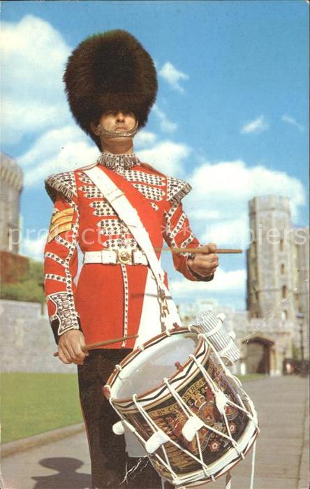 Trommler Sergeant Drummer Coldstream Guards Wind