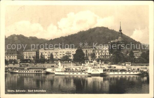 Dampfer Seitenrad Riesa Bad Schandau