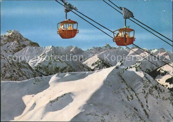 Seilbahn Riezlern-Kanzelwand Kleinwalsertal Widd
