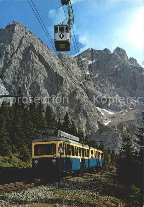 Zugspitzbahn Zahnradbahn Seilbahn Zugspitze