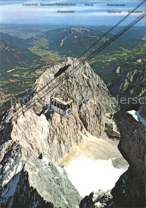 Seilbahn Zugspitze Waxenstein Höllental