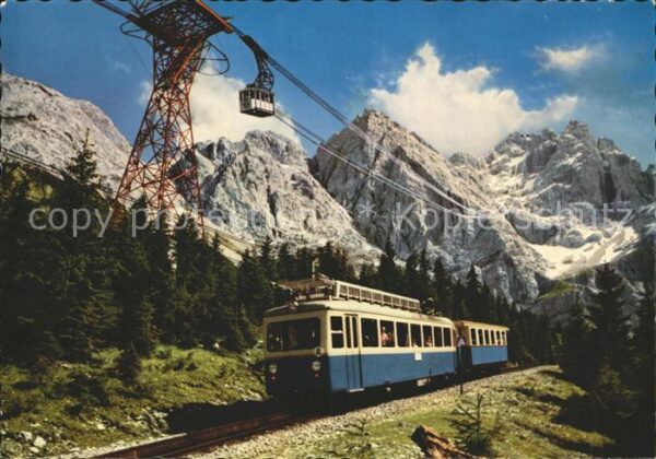 Zugspitzbahn Zahnradbahn Seilbahn Zugspitzgipfel