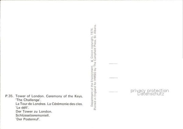 Leibgarde Wache Tower of London Ceremony of the Keys Th – Bild 2