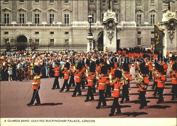 Leibgarde Wache Guards Band Buckingham Palace London