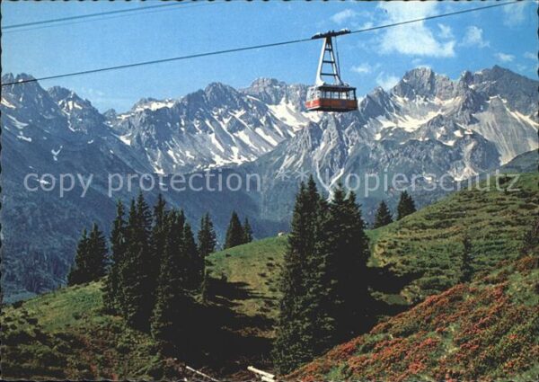 Seilbahn Fellhorn Oberstdorf-Birgsautal