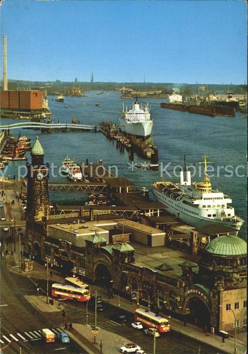 Schiffe Ships Navires Hamburg St.-Pauli-Landungsbrücken
