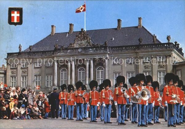 Leibgarde Wache Copenhagen Amalienborg Palace