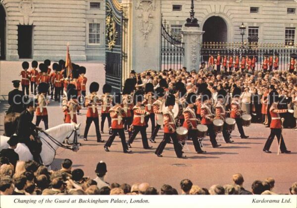 Leibgarde Wache Changing of the Guard Buckingham Palace