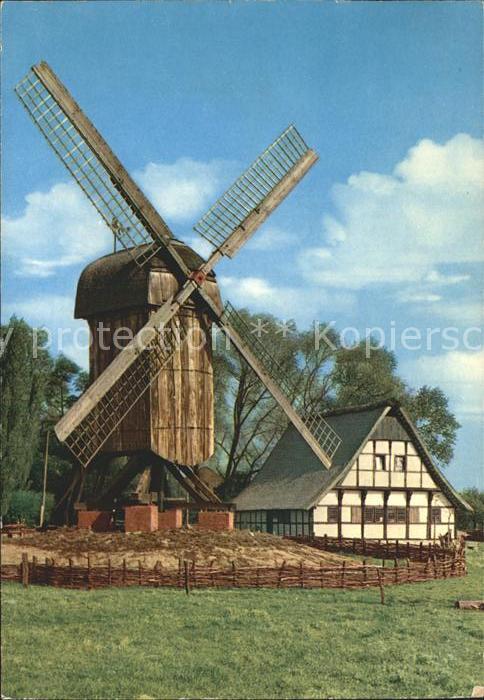 Windmuehle Münster Westfalen Bockwindmühle Mühlenh