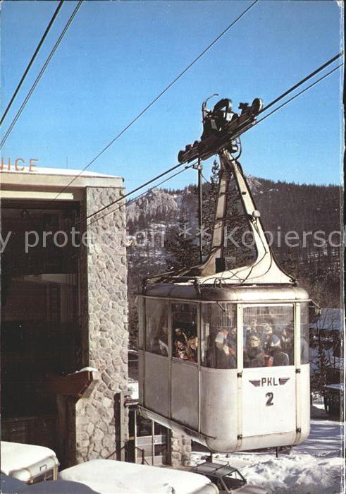 Seilbahn Tatry Zachodnie Kuznice stacja kolejki