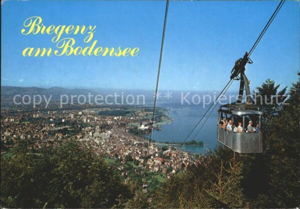 Seilbahn Pfänderbahn Bregenz am Bodensee