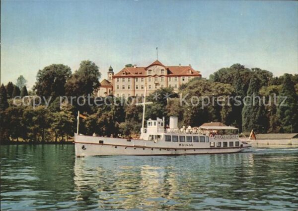 Motorschiffe Mainau Insel Mainau Deutschordensschlos