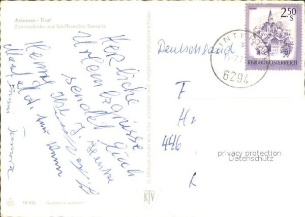 Zahnradbahn Achensee Schiffsstation Seespitz – Bild 2