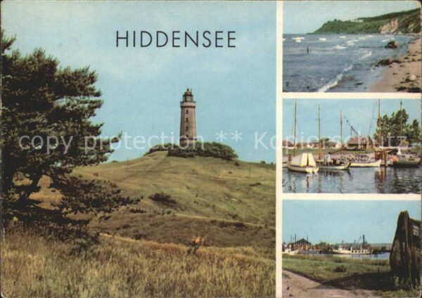 Leuchtturm Lighthouse Hiddensee Kloster Neuendorf Vitte