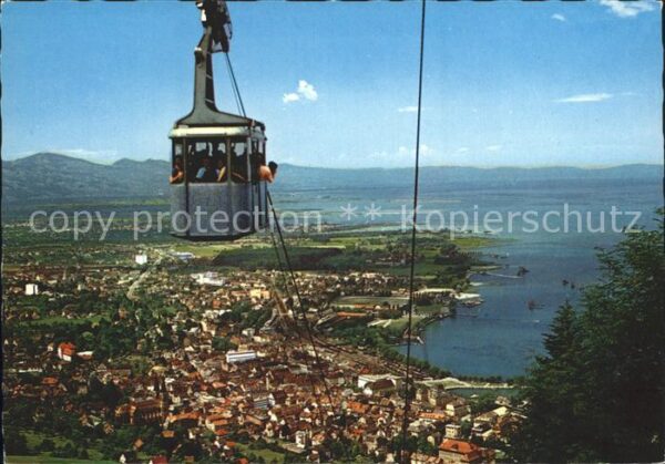 Seilbahn Pfänderbahn Bregenz am Bodensee