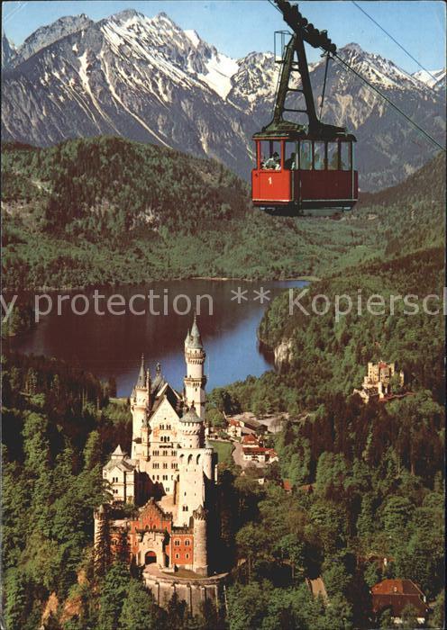 Seilbahn Tegelberg Schloss Neuschwanstein Hohens