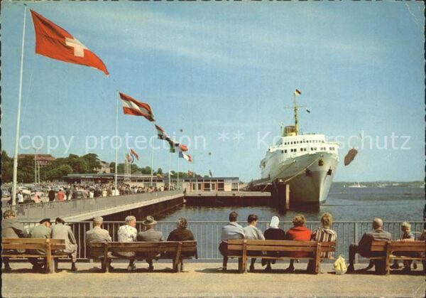 Faehre Ferry Bac Traghetto-- Kronprinz Harald Kiel Oslo Kai