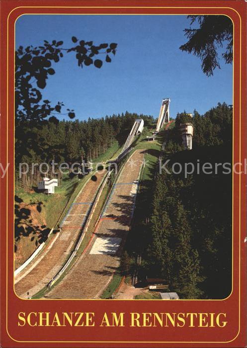 Ski-Flugschanze Schanze am Rennsteig Oberhof Thüringer