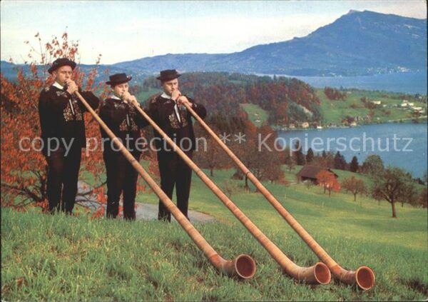 Alphorn Alphornbläserfamilie Christen Hergiswil